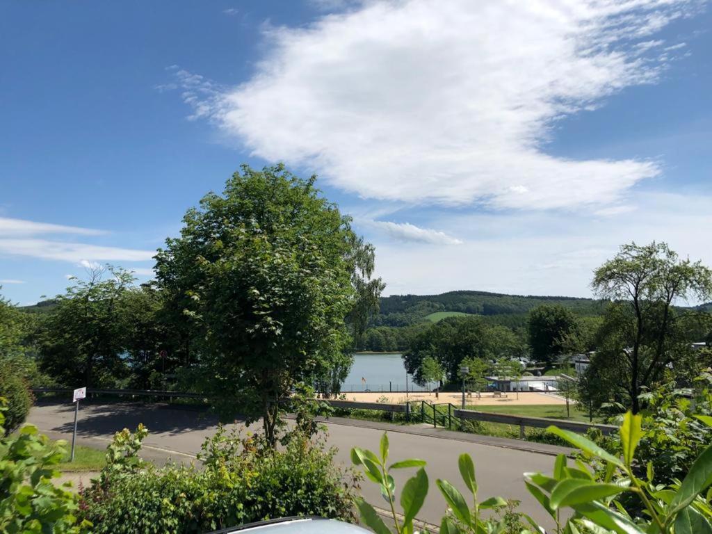 Andinas Fewo - Wunderschoener Ausblick Auf Den See Olpe bei Meschede Exterior foto